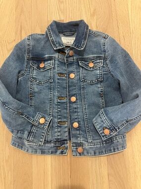 Girls crewcuts Jean jacket size 6-7